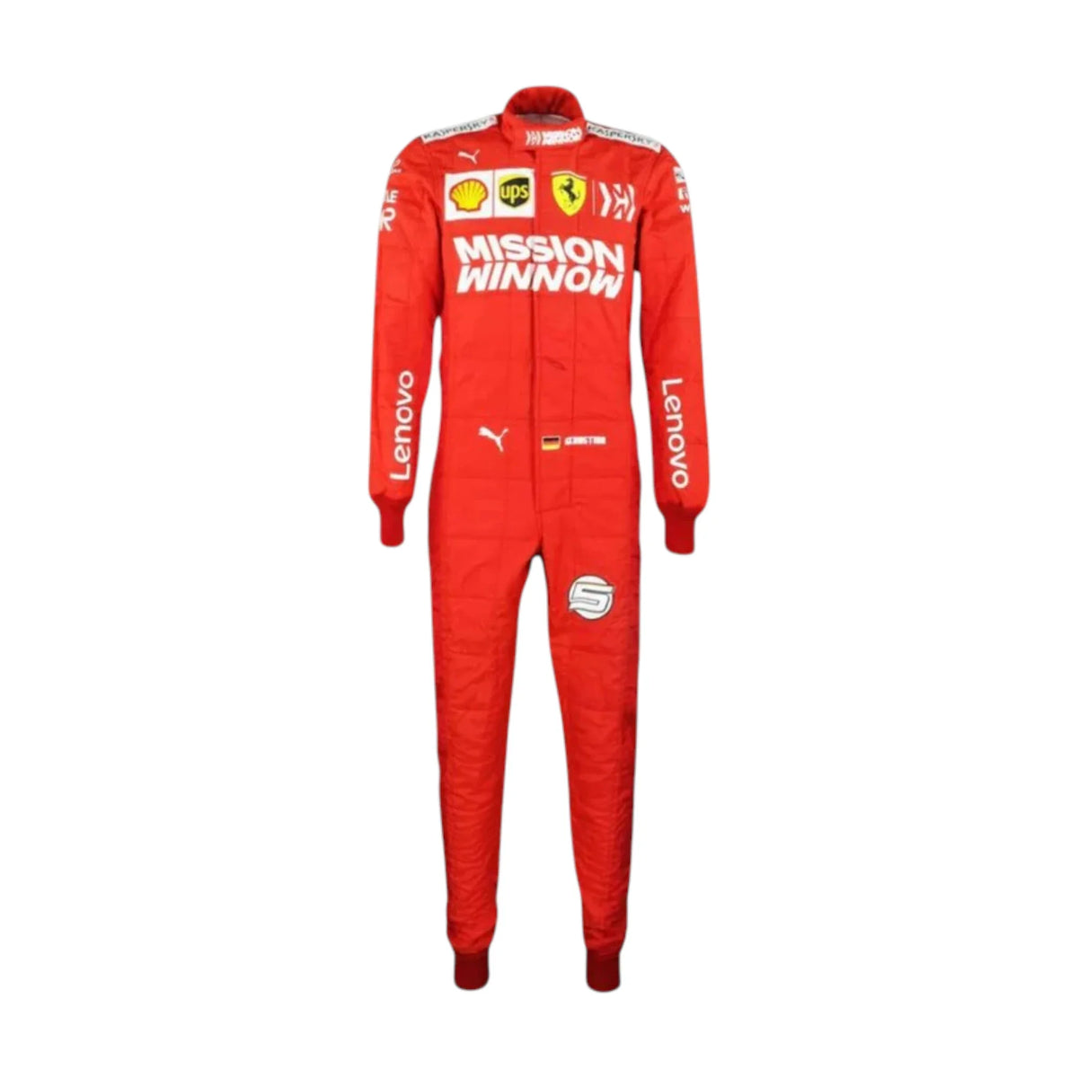 Sebastian Vettel 2019 Ferrari F1 Racing Suit - Active Racegear image 2