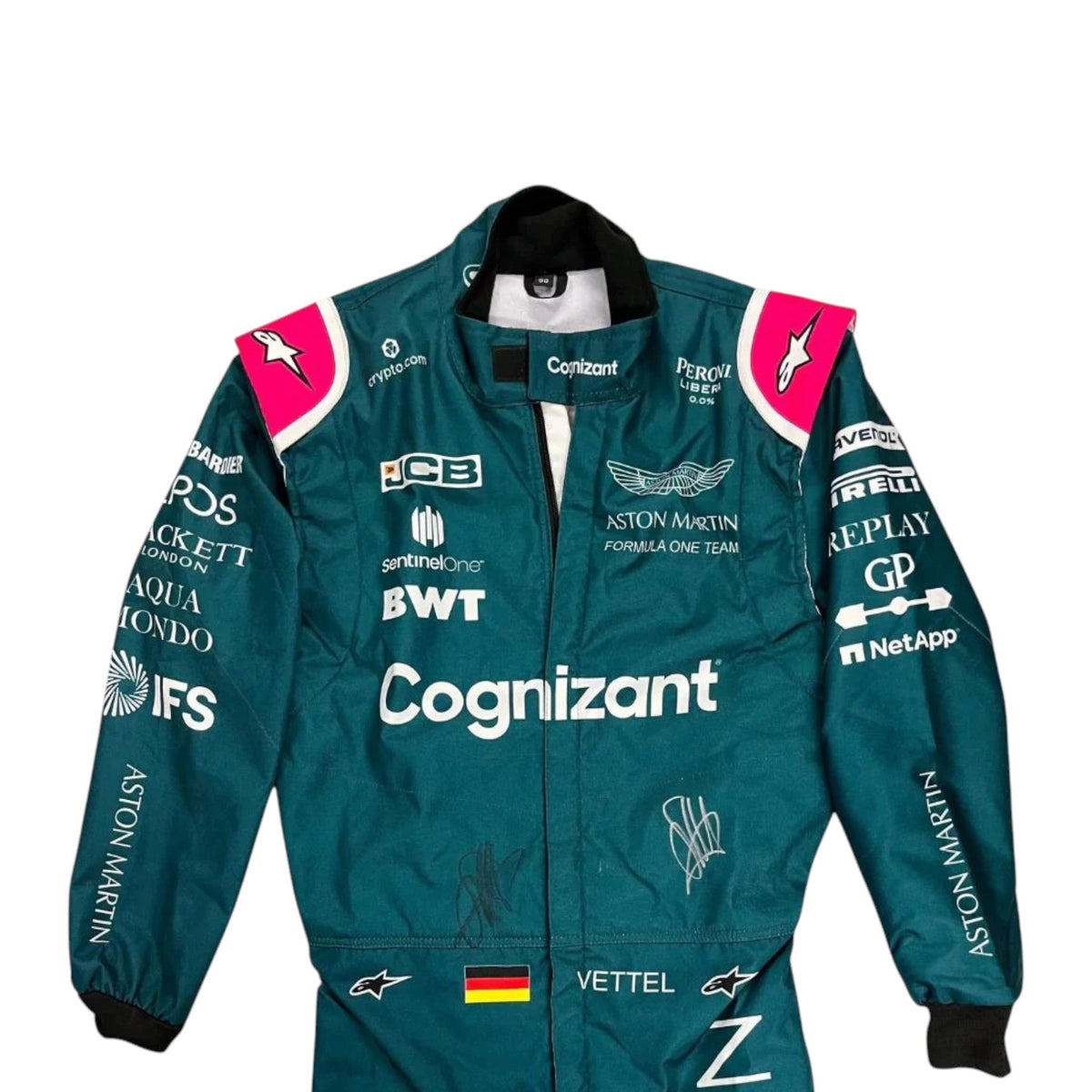 Sebastian Vettel 2021 Aston Martin F1 Race Suit - Active Racegear image 3