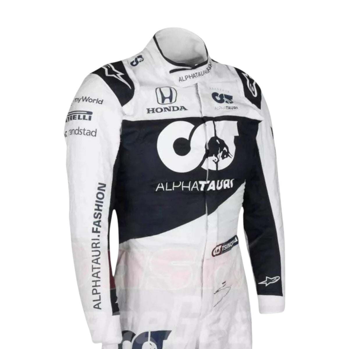 Yuki Tsunoda 2021 AlphaTauri F1 Race Suit - Active Racegear image 3