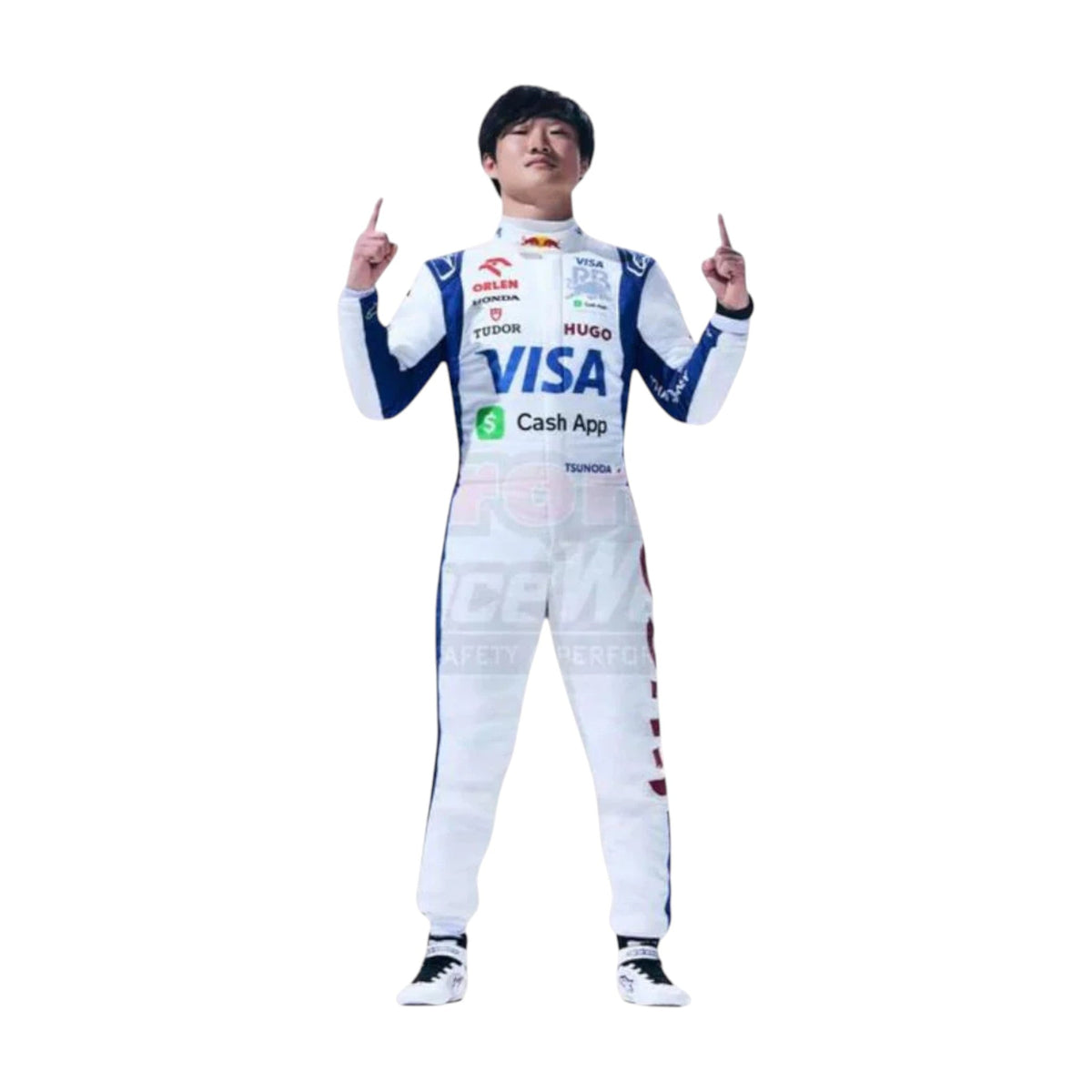 Yuki Tsunoda 2024 AlphaTauri F1 Race Suit - Active Racegear image 2