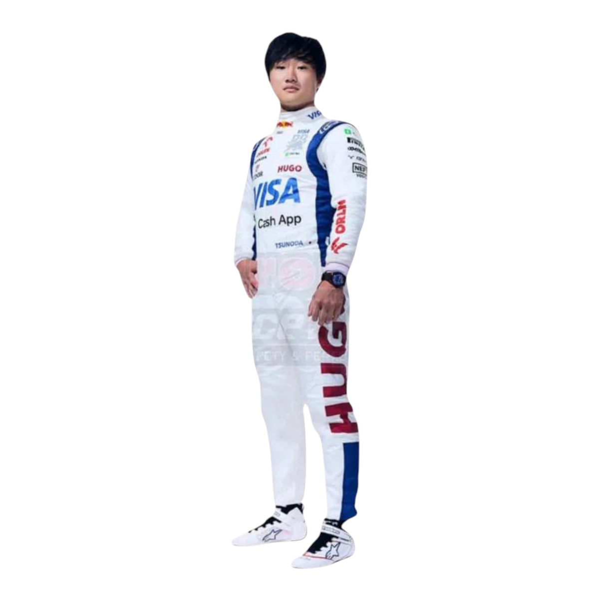 Yuki Tsunoda 2024 AlphaTauri F1 Race Suit - Active Racegear image 1