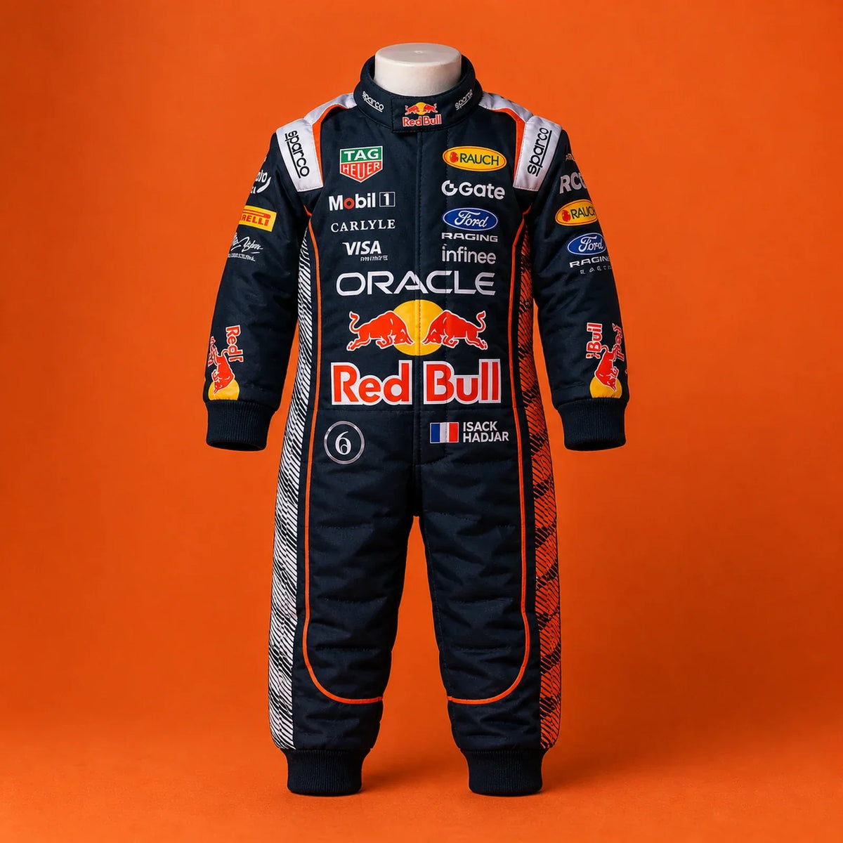Isack Hadjar 2026 Zandvoort toddler inspired race suit by Active Racegear