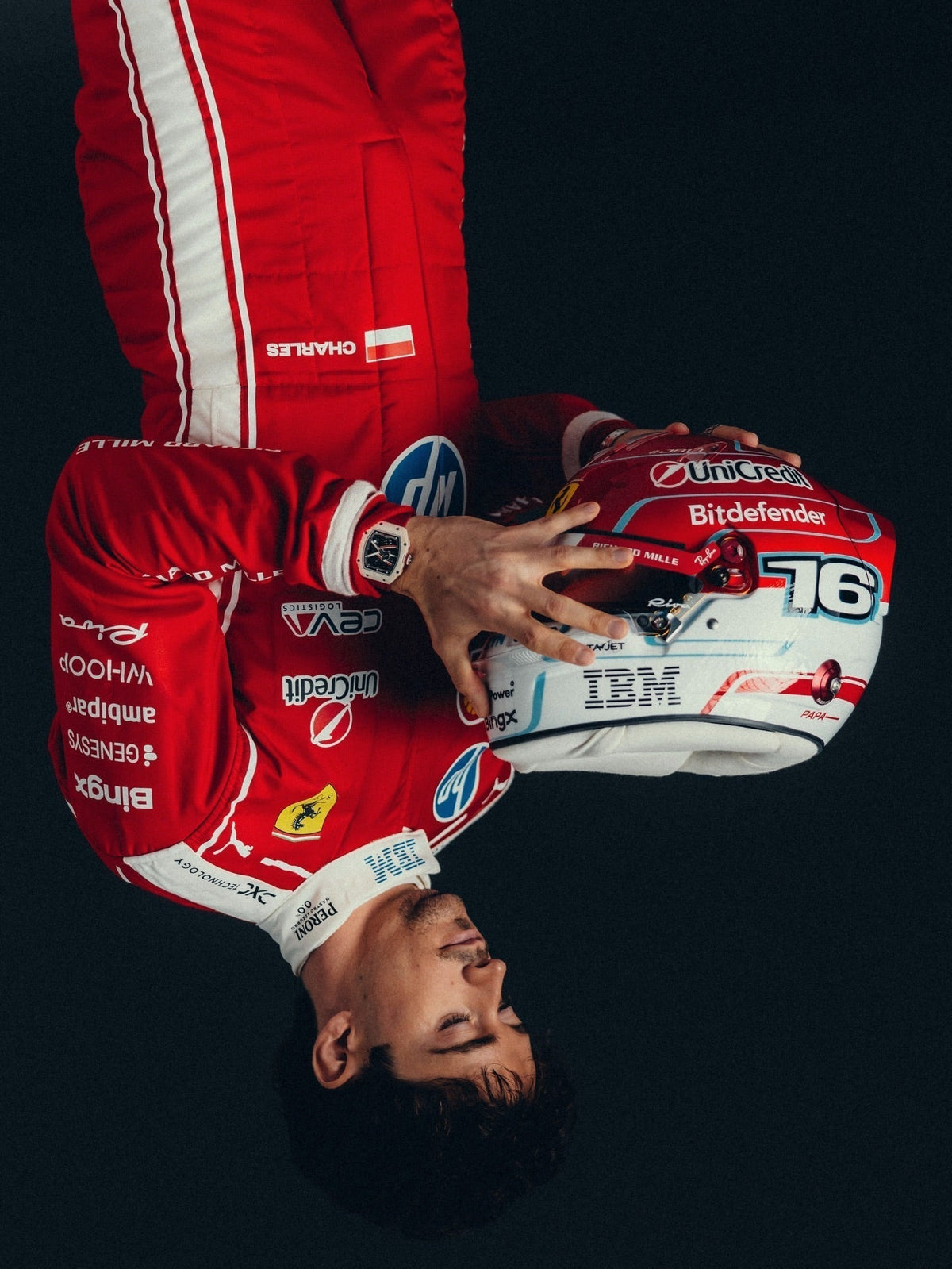 Charles Leclerc 2026 Replica F1 Racing Suit – Fan Edition | Active Racegear