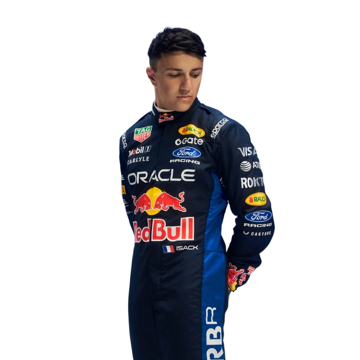 2026 Isack Hadjar Red Bull F1 Replica Race Suit – Pro Fit | Active Racegear