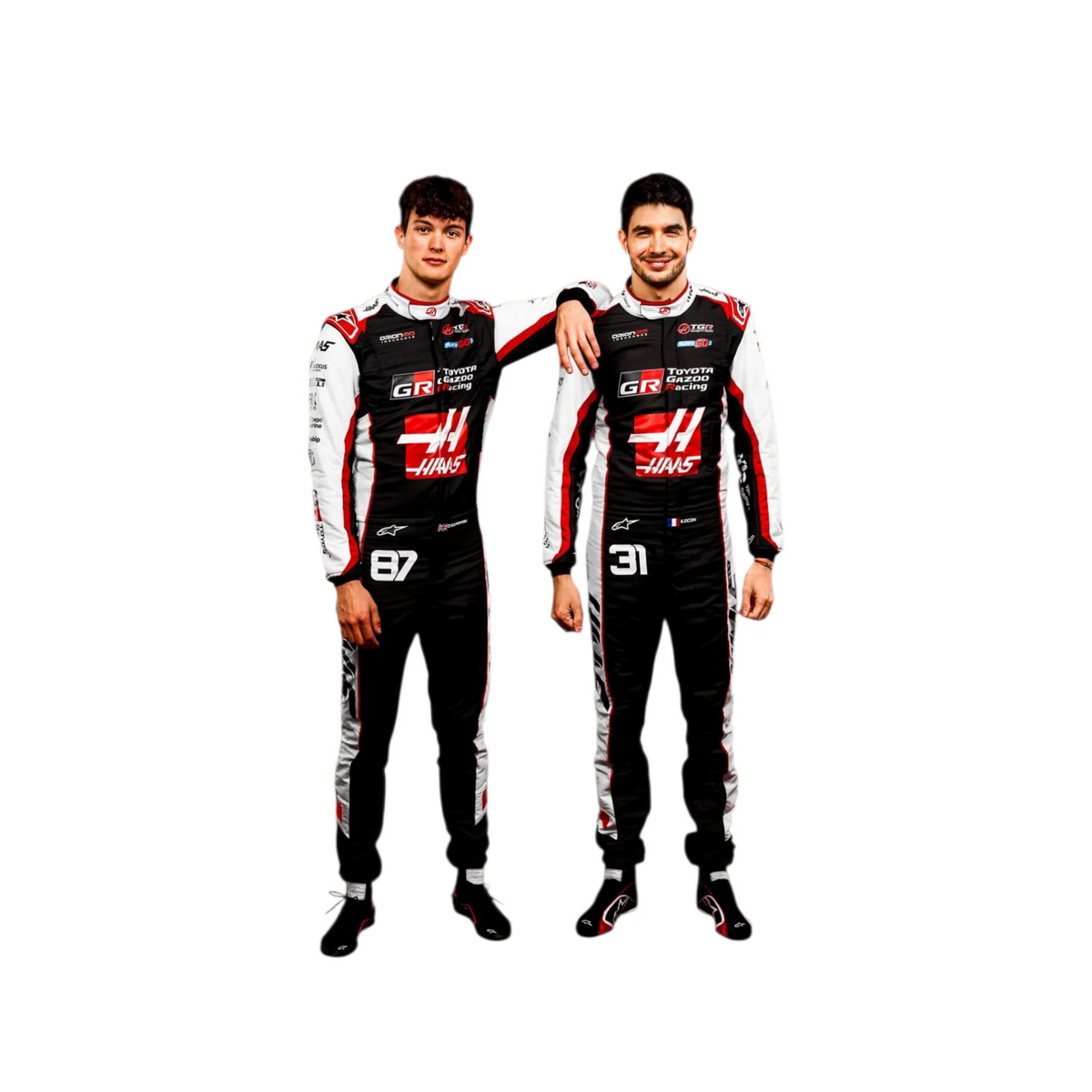 2026 Haas F1 Team Replica Race Suit – Pro Fit | Active Racegear