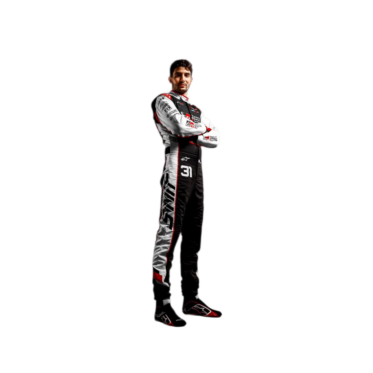 2026 Haas F1 Team Replica Race Suit – Pro Fit | Active Racegear