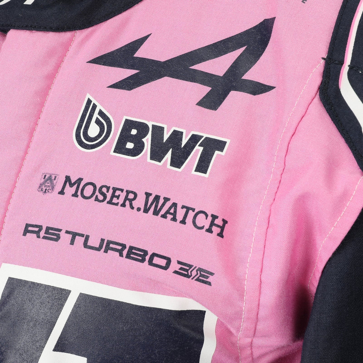  Alpine, BWT and Moser Watch chest logos on Pierre Gasly’s 2026 F1 race suit – Active Racegear.